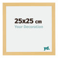Mura MDF Photo Frame 25x25cm Beech Design Front Size | YourDesignation.com