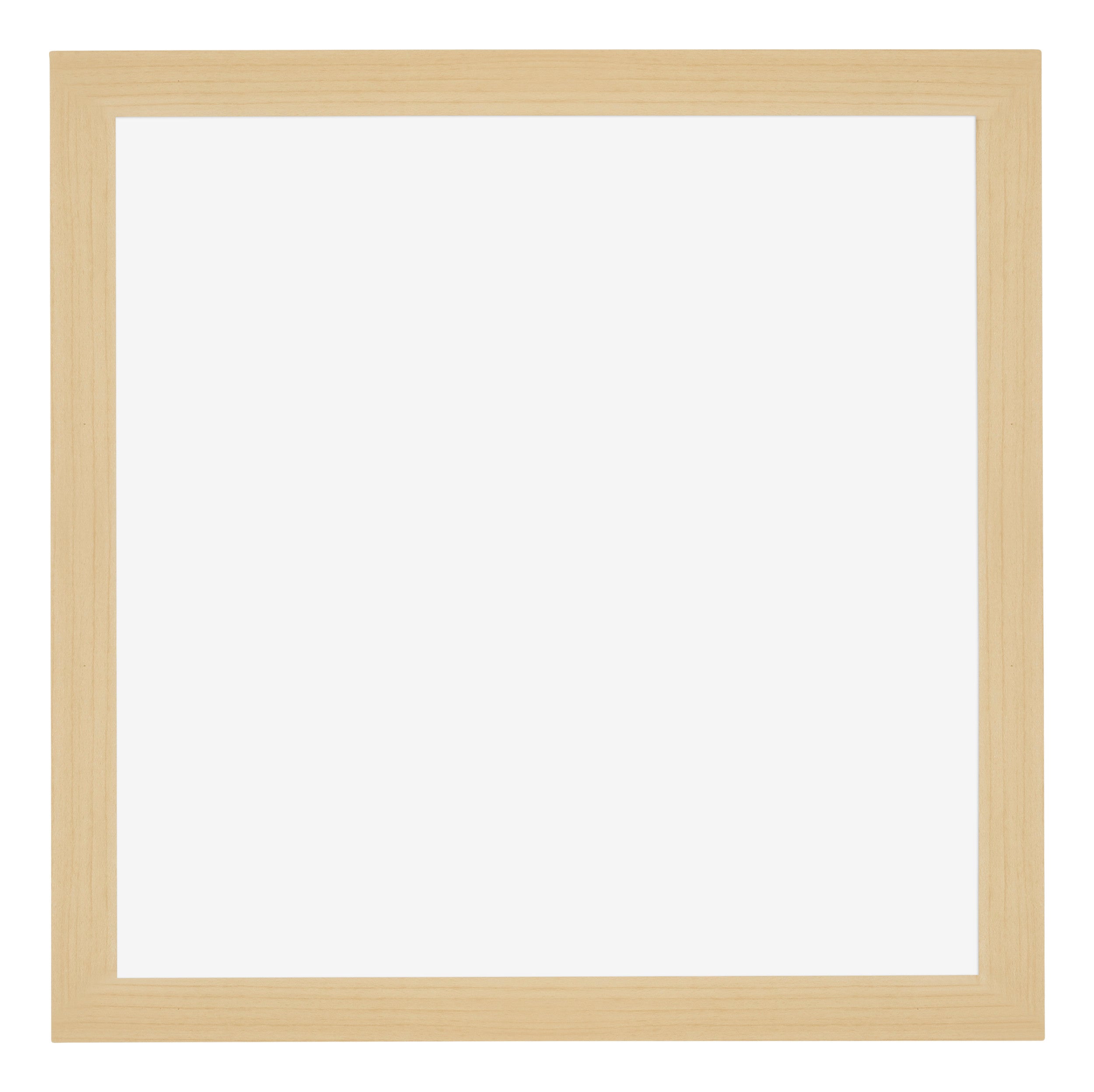 Mura MDF Photo Frame 25x25cm Maple Decor Front | Yourdecoration.com