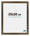 Mura MDF Photo Frame 25x30cm Bronze Design Front Size | Yourdecoration.com