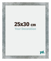 Mura MDF Photo Frame 25x30cm Iron Swept Front Size | Yourdecoration.com