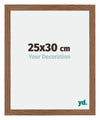 Mura MDF Photo Frame 25x30cm Oak Rustic Front Size | Yourdecoration.com