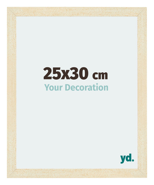 Mura MDF Photo Frame 25x30cm Sand Wiped Front Size | Yourdecoration.com
