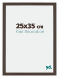 Mura MDF Photo Frame 25x35cm Oak Dark Front Size | Yourdecoration.com