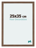 Mura MDF Photo Frame 25x35cm Walnut Dark Front Size | Yourdecoration.com