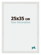 Mura MDF Photo Frame 25x35cm White Matte Front Size | Yourdecoration.com