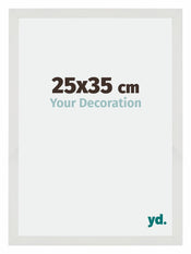 Mura MDF Photo Frame 25x35cm White Matte Front Size | Yourdecoration.com