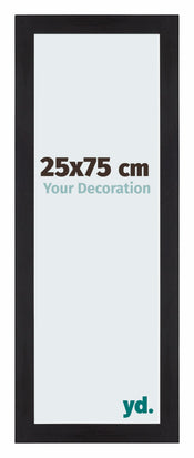 Mura MDF Photo Frame 25x75cm Champagne Front Size | Yourdecoration.com