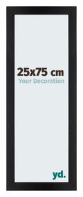 Mura MDF Photo Frame 25x75cm Dark Blue Swept Front Size | Yourdecoration.com