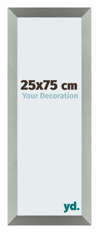 Mura MDF Photo Frame 25x75cm Gray Swept Front Size | Yourdecoration.com