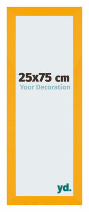 Mura MDF Photo Frame 25x75cm Iron Swept Front Size | Yourdecoration.com