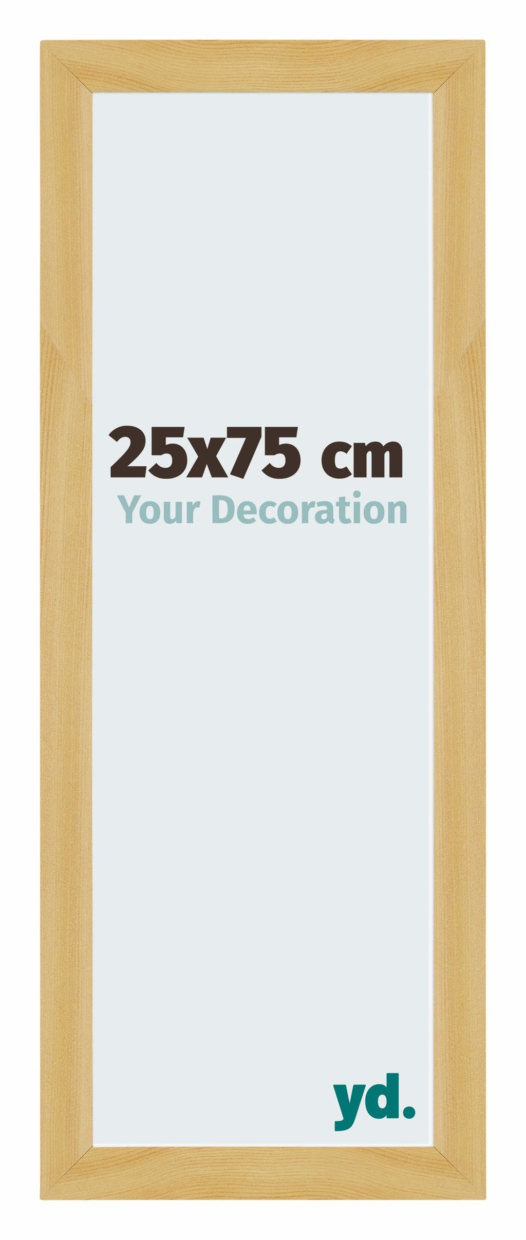 Mura MDF Photo Frame 25x75cm Metal Vintage Front Size | Yourdecoration.com