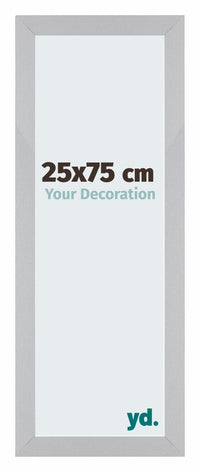 Mura MDF Photo Frame 25x75cm White High Gloss Front Size | Yourdecoration.com