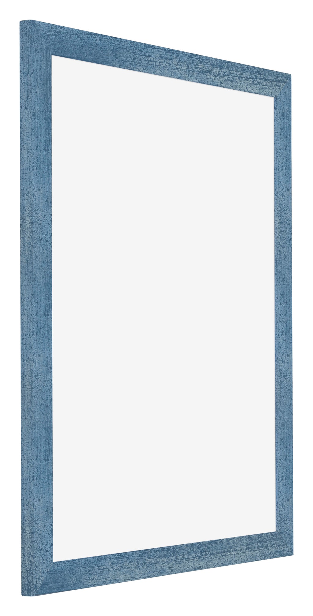 Mura MDF Photo Frame 28x35cm Bright Blue Swept Front Oblique | Yourdecoration.com