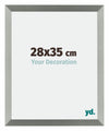 Mura MDF Photo Frame 28x35cm Champagne Front Size | Yourdecoration.com