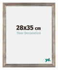Mura MDF Photo Frame 28x35cm Metal Vintage Front Size | Yourdecoration.com