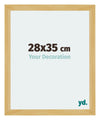 Mura MDF Photo Frame 28x35cm Pine Design Front Size | Yourdecoration.com