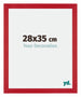 Mura MDF Photo Frame 28x35cm Red Front Size | Yourdecoration.com