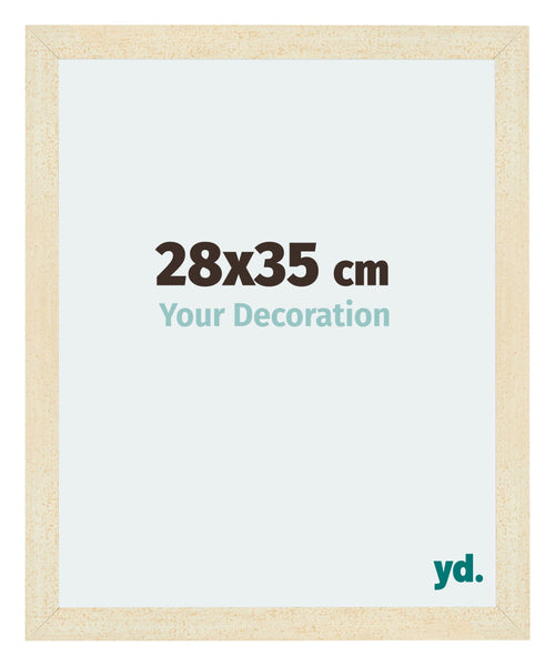 Mura MDF Photo Frame 28x35cm Sand Wiped Front Size | Yourdecoration.com