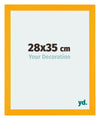 Mura MDF Photo Frame 28x35cm Yellow Front Size | Yourdecoration.com