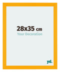 Mura MDF Photo Frame 28x35cm Yellow Front Size | Yourdecoration.com