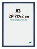 Mura MDF Photo Frame 29 7x42cm A3 Dark Blue Swept Size | Yourdecoration.com
