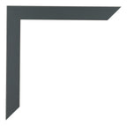 Mura MDF Photo Frame 30x30cm Anthracite Detail Corner | Yourdecoration.com