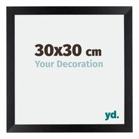 Mura MDF Photo Frame 30x30cm Back Matte Front Size | Yourdecoration.com