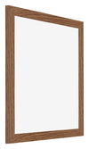Mura MDF Photo Frame 30x30cm Oak Rustic Front Oblique | Yourdecoration.com