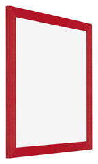 Mura MDF Photo Frame 30x30cm Red Front Oblique | Yourdecoration.com