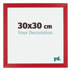 Mura MDF Photo Frame 30x30cm Red Front Size | Yourdecoration.com
