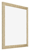 Mura MDF Photo Frame 30x30cm Sonoma Oak Front Oblique | Yourdecoration.com