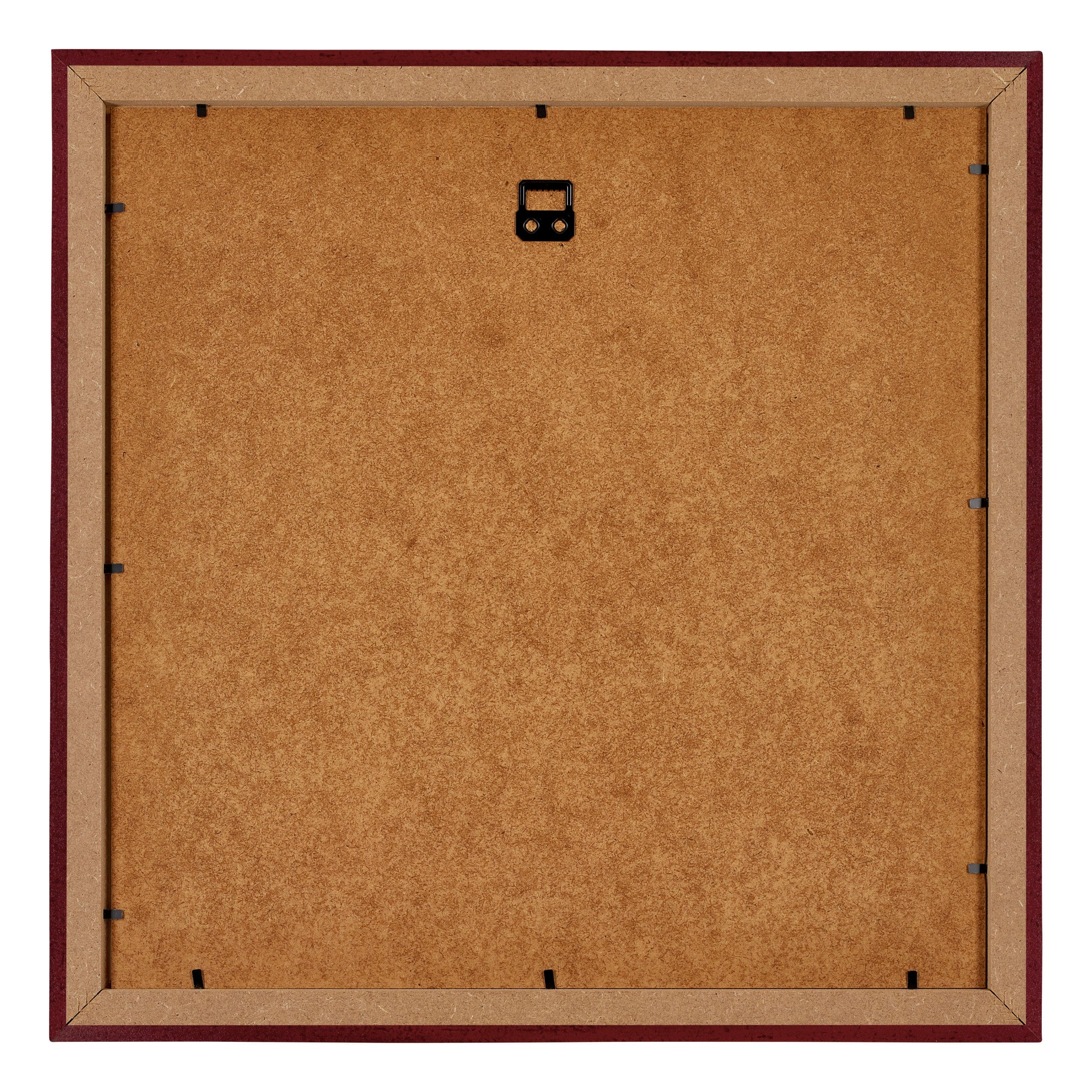 Mura MDF Photo Frame 30x30cm Winered Wiped Back | Yourdecoration.com