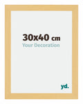 Mura MDF Photo Frame 30x40cm Beech Design Front Size | YourDesignation.com