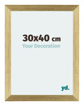 Mura MDF Photo Frame 30x40cm Gold Shiny Front Size | Yourdecoration.com