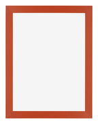 Mura MDF Photo Frame 30x40cm Orange Front | Yourdecoration.com