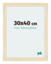Mura MDF Photo Frame 30x40cm Sand Wiped Front Size | Yourdecoration.com