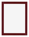 Mura MDF Photo Frame 30x40cm Winered Wiped Front | Yourdecoration.com