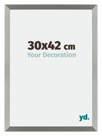 Mura MDF Photo Frame 30x42cm Champagne Front Size | Yourdecoration.com