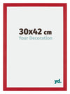 Mura MDF Photo Frame 30x42cm Red Front Size | Yourdecoration.com