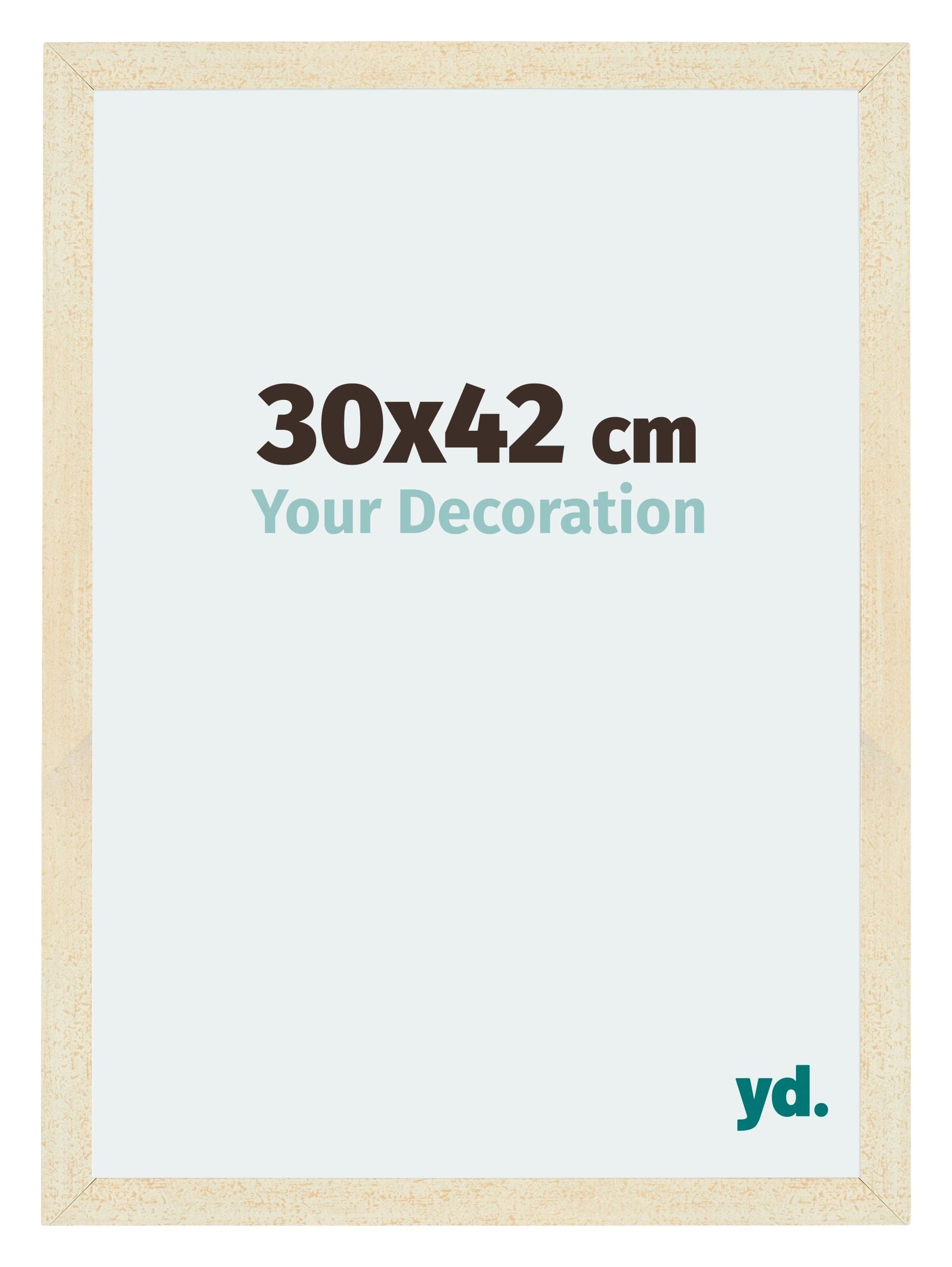 Mura MDF Photo Frame 30x42cm Sand Wiped Front Size | Yourdecoration.com