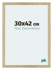 Mura MDF Photo Frame 30x42cm Sonoma Oak Front Size | Yourdecoration.com