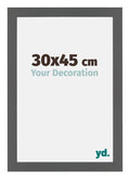 Mura MDF Photo Frame 30x45cm Anthracite Size | Yourdecoration.com