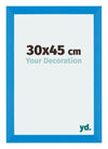 Mura MDF Photo Frame 30x45cm Bright Blue Front Size | Yourdecoration.com