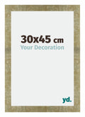 Mura MDF Photo Frame 30x45cm Gold Antique Front Size | Yourdecoration.com