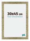 Mura MDF Photo Frame 30x45cm Gold Antique Front Size | Yourdecoration.com