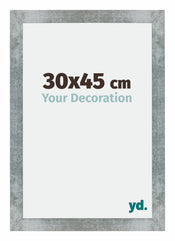 Mura MDF Photo Frame 30x45cm Iron Swept Front Size | Yourdecoration.com