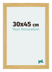 Mura MDF Photo Frame 30x45cm Pine Design Front Size | Yourdecoration.com