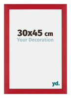 Mura MDF Photo Frame 30x45cm Red Front Size | Yourdecoration.com