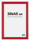 Mura MDF Photo Frame 30x45cm Red Front Size | Yourdecoration.com