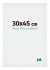 Mura MDF Photo Frame 30x45cm White Wiped Front Size | Yourdecoration.com